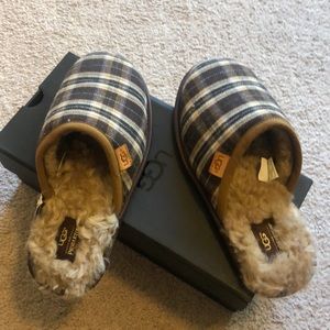 Men’s Plaid Ugg Slippers